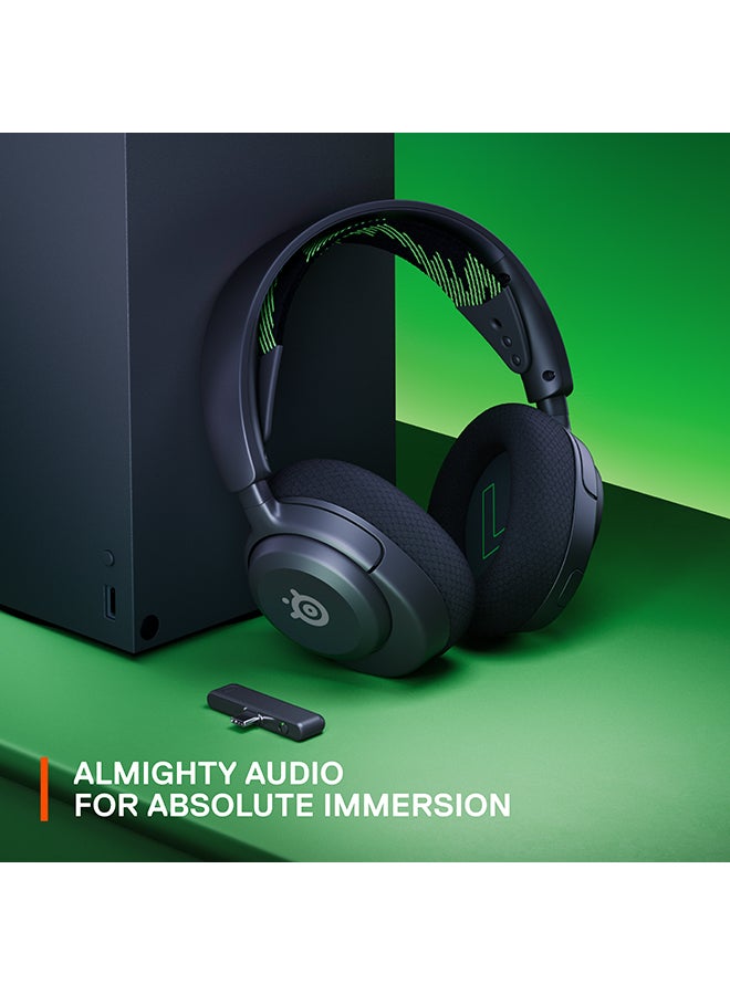 Arctis Nova 4X Wireless Multi-Platform Gaming Headset — 360° Spatial Audio — 2.4GHz High-Speed Wireless — 36 Hr Battery — USB-C — ClearCast Gen 2 Mic — Xbox Series X|S, PC, PS5, Switch
