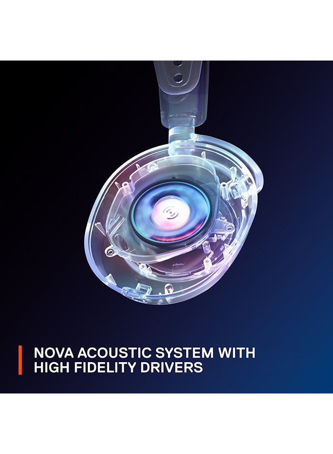 Arctis Nova 4X Wireless Multi-Platform Gaming Headset — 360° Spatial Audio — 2.4GHz High-Speed Wireless — 36 Hr Battery — USB-C — ClearCast Gen 2 Mic — Xbox Series X|S, PC, PS5, Switch