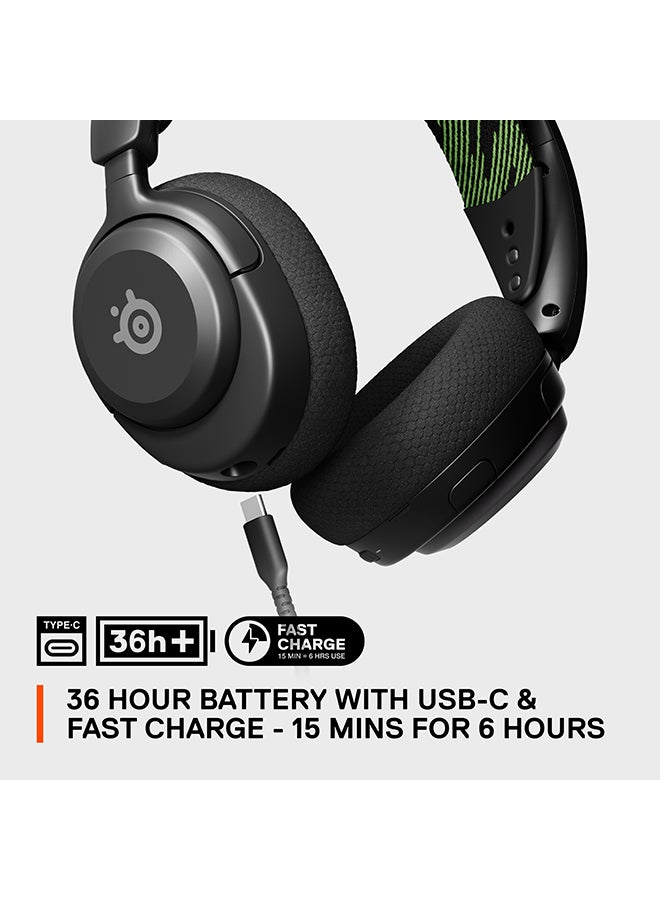 Arctis Nova 4X Wireless Multi-Platform Gaming Headset — 360° Spatial Audio — 2.4GHz High-Speed Wireless — 36 Hr Battery — USB-C — ClearCast Gen 2 Mic — Xbox Series X|S, PC, PS5, Switch