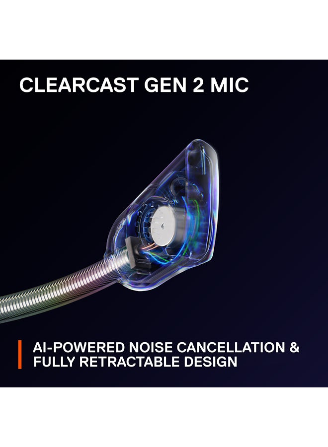 Arctis Nova 4X Wireless Multi-Platform Gaming Headset — 360° Spatial Audio — 2.4GHz High-Speed Wireless — 36 Hr Battery — USB-C — ClearCast Gen 2 Mic — Xbox Series X|S, PC, PS5, Switch