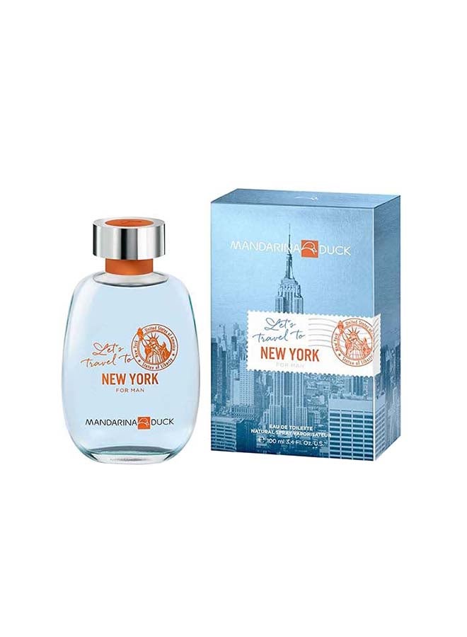 LET'S TRAVEL TO NEW YORK FOR MAN  M  EDT 100ML