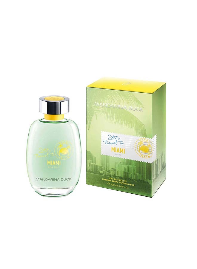 LET'S TRAVEL TO MIAMI FOR MAN  M  EDT 100ML