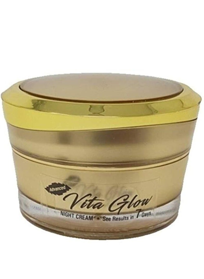 Vita Glow Advanced Night Cream For Skin Whitening - 30 Gm