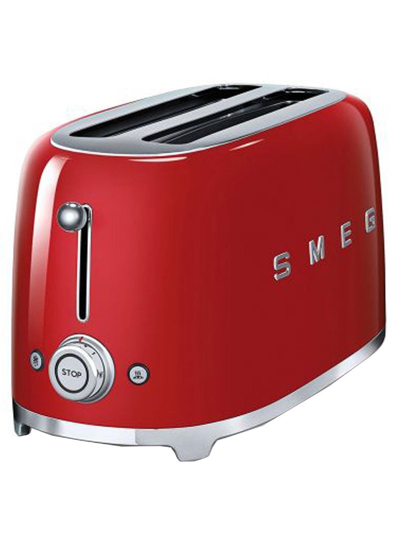4 Slice Toaster 950W 1370.0 W TSF02RDUK Red/Silver