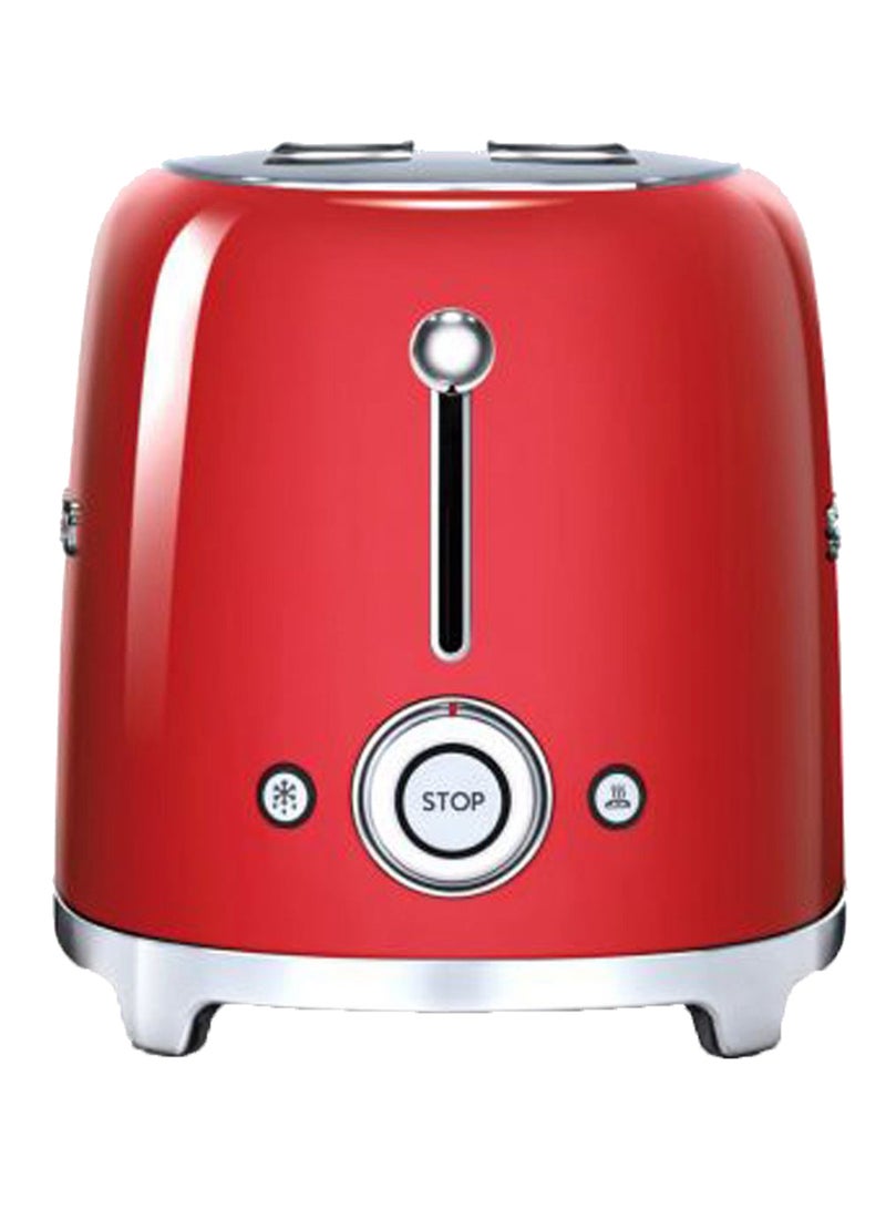 4 Slice Toaster 950W 1370.0 W TSF02RDUK Red/Silver