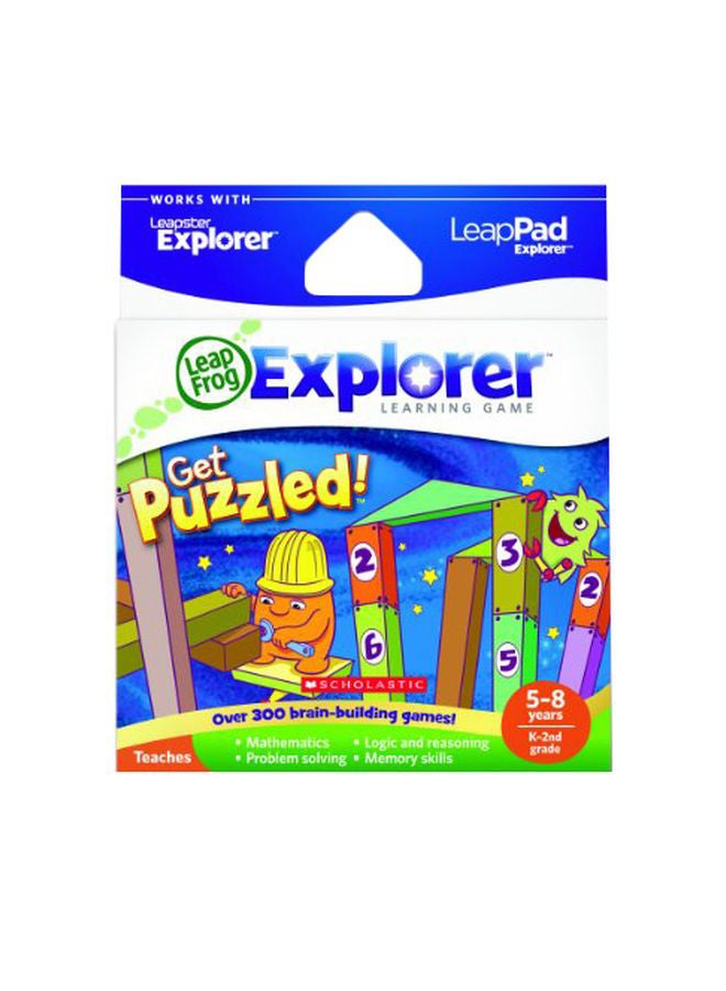 LeapPad Explorer Get Puzzled! Learning Game 80-39095E