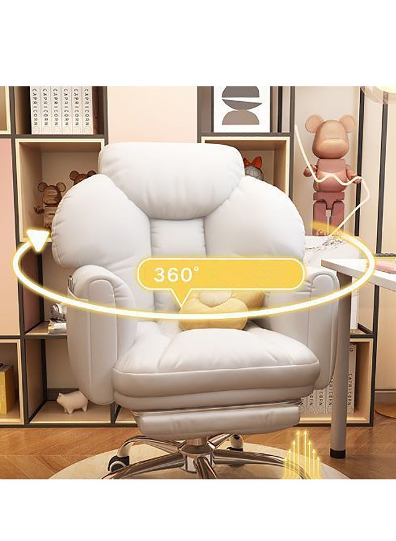 Computer Chair, Home Sedentary Electric Competition Chair, Rotating Backrest Single Person Sofa, Boss Chair, Lazy Office Chair