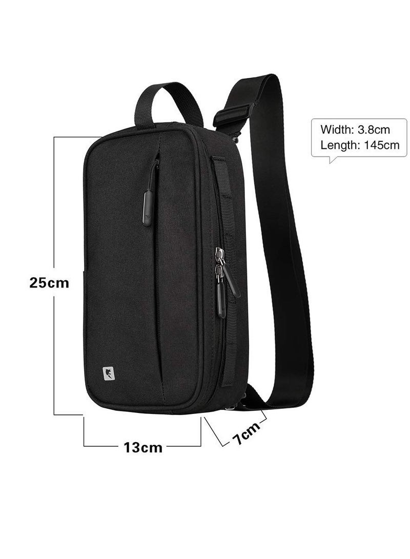 Bike Handlebar Bag, Multifunctional Waterproof Mountain Crossbar Front Bag Road Basket Bicycle Frame Waist Shoulder Professional Cycling Accessories