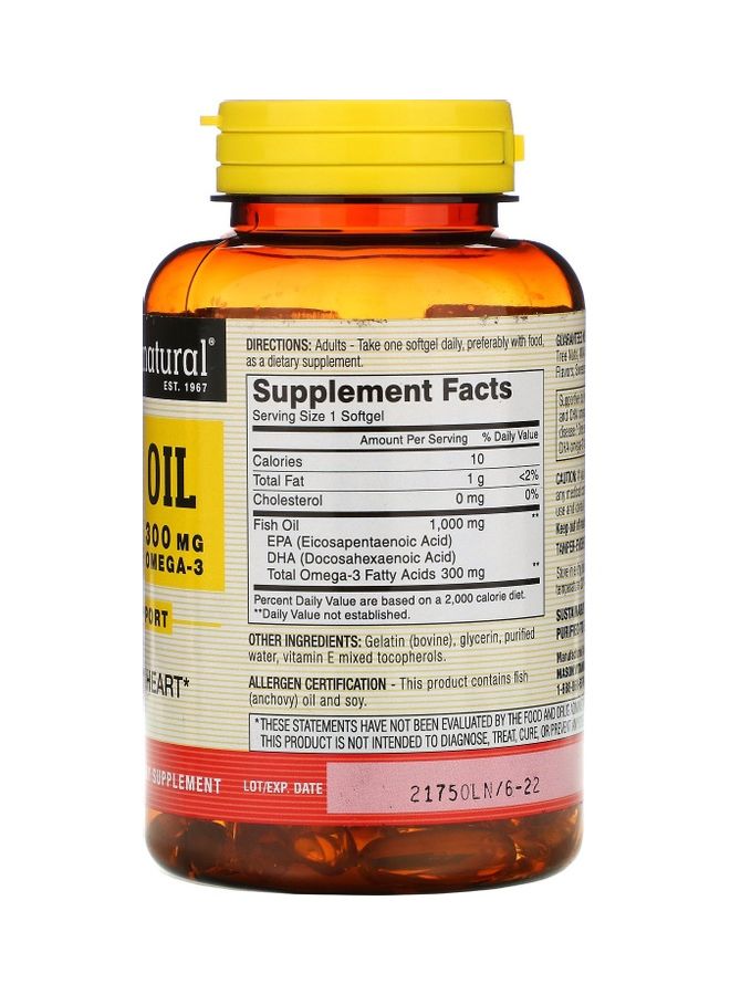 Fish Oil - 120 Softgels