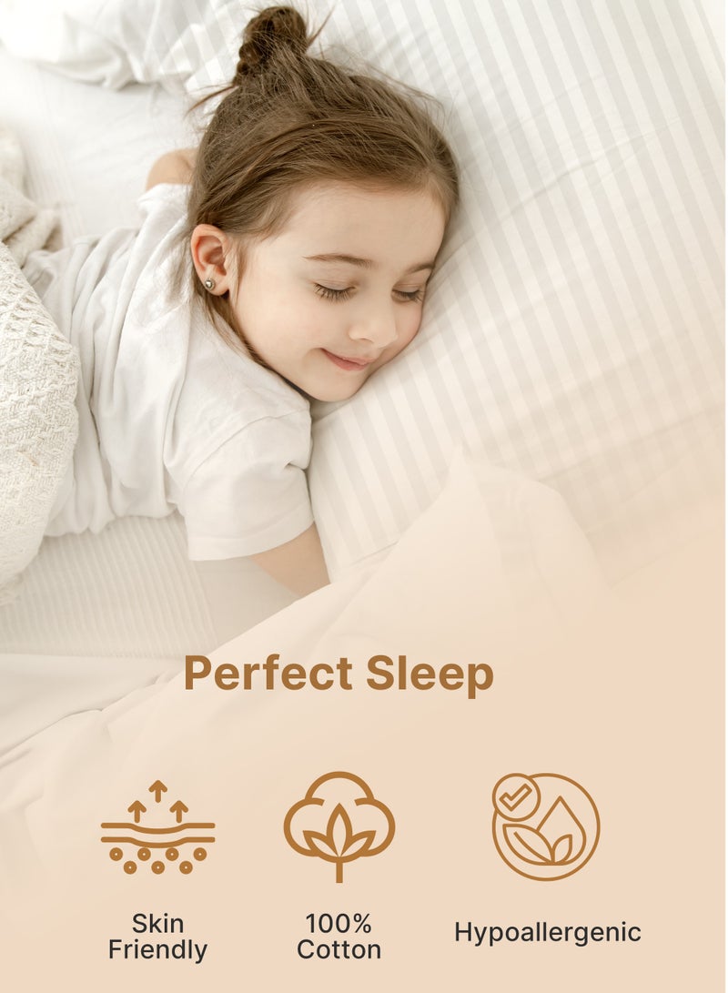100% Organic Cotton  Pillow Standard Pillow Size , Bed Pillows for Sleeping