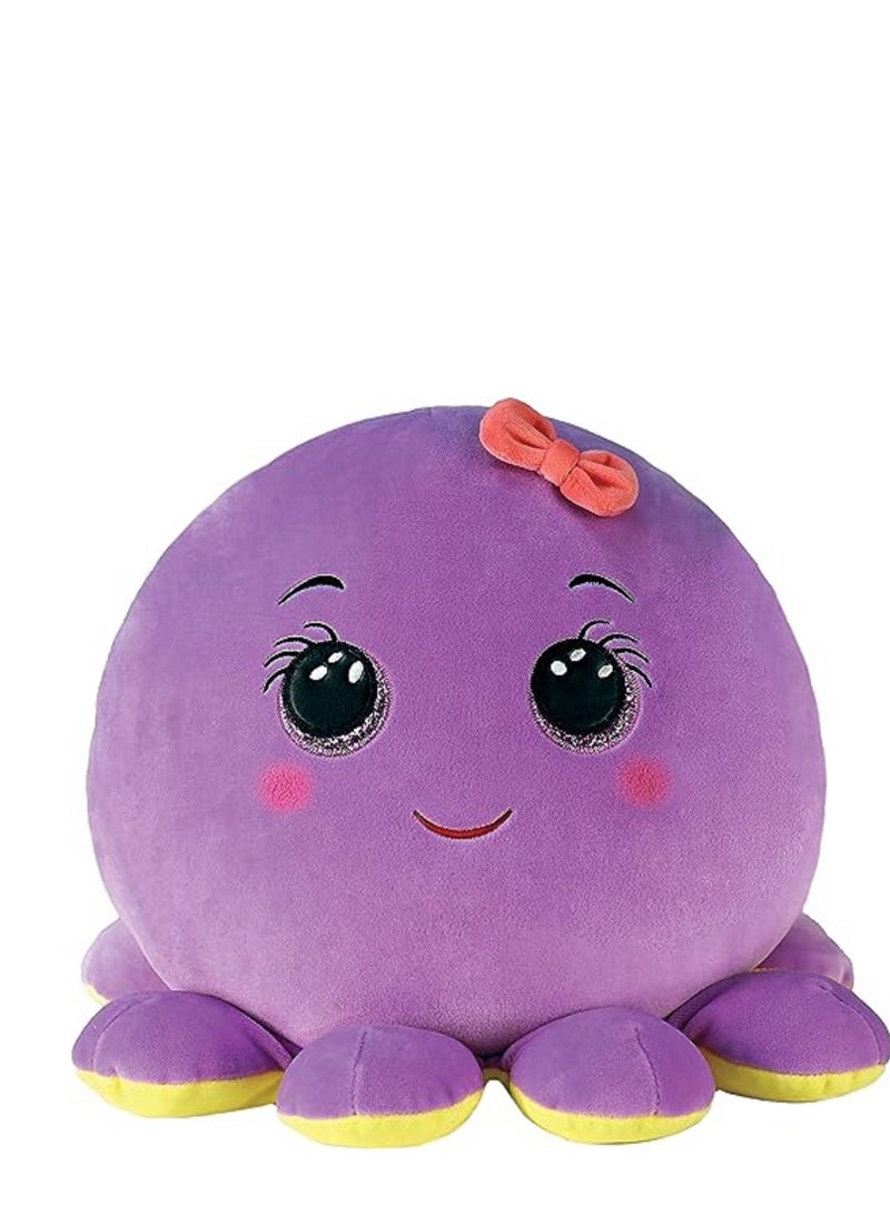 Squish-A-Boo Octopus Octovia Purple 14Inch