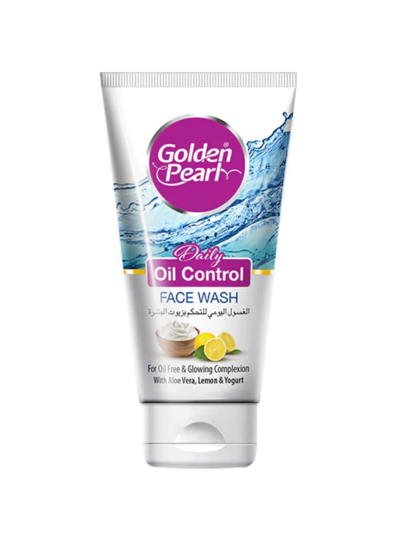 Daily Oil Control Face Wash with Aloe Vera & Lemon and Yoghurt 150ml