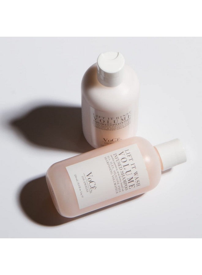 Vegan Cruelty Free Clean No Paraben No Sulfate Lift It Wash Volume Infused Shampoo