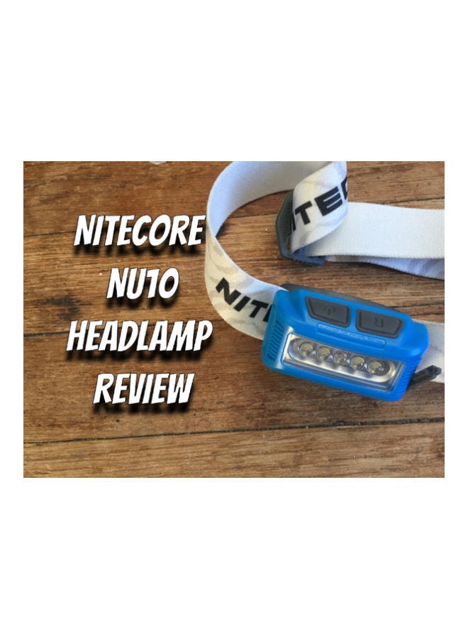 NU10 160 Lumen USB Rechargeable Headlamp