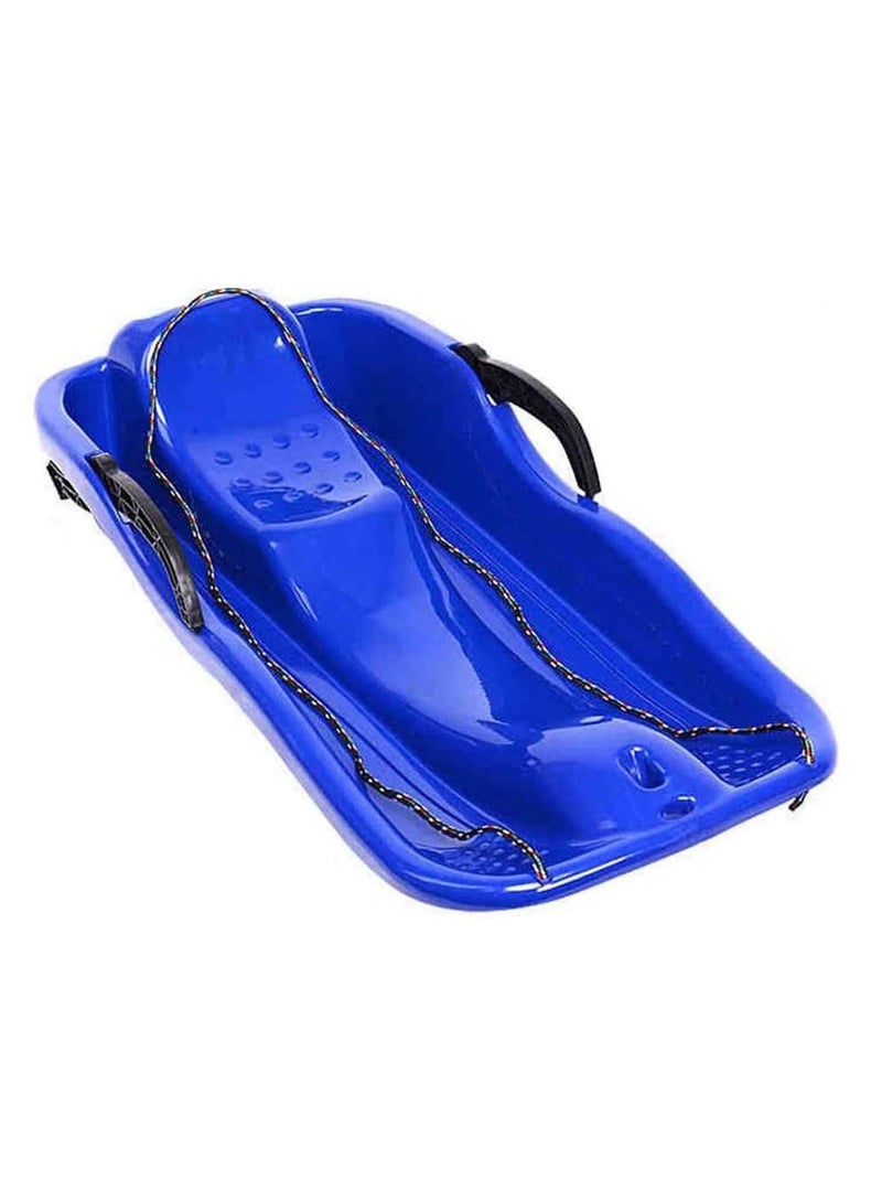 Portable Snow Sled Sand Grass Skiing: Ultimate Toboggan Adventure with Pull Rope for Kids and Boat Sledge Sprinters