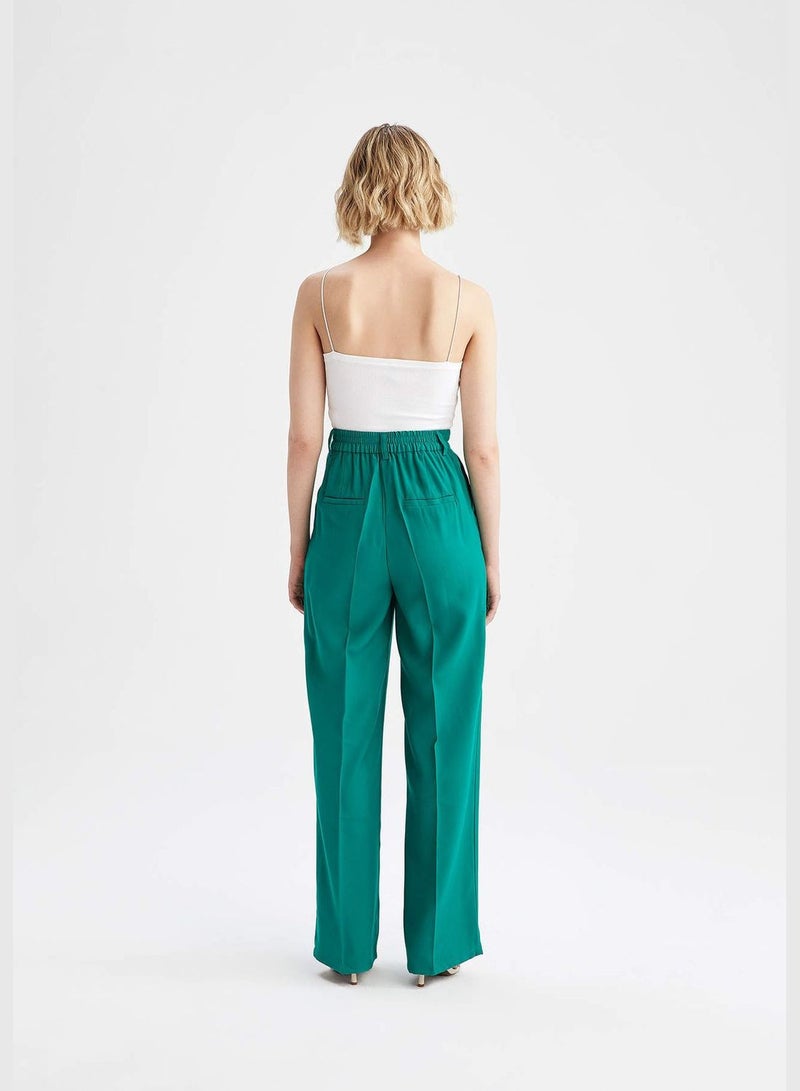 High Waisted Viscose Culottes