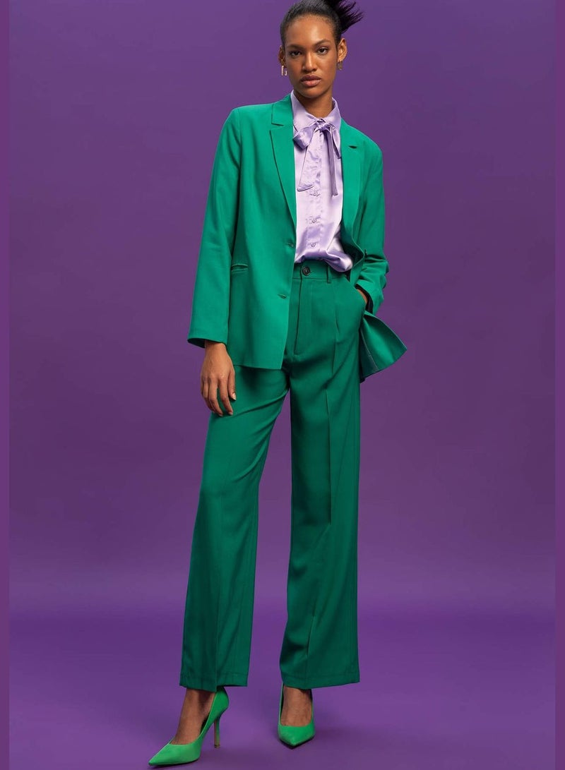 High Waisted Viscose Culottes