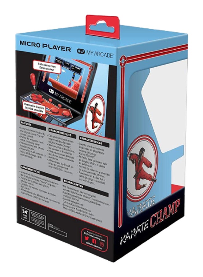 Karate Champ Retro Micro Player 6.75inch