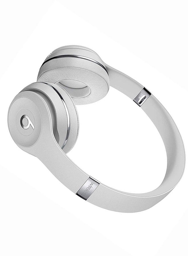 Solo3 Wireless Over-Ear Headphones With Mic Satin Silver