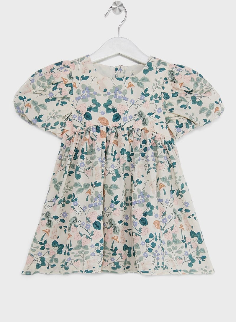 Infant Floral Midi Dress