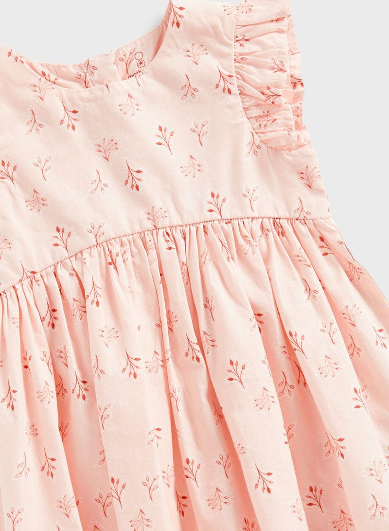 Infant Printed Midi Dress