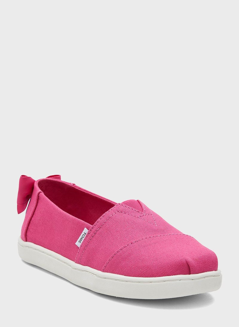 Youth Back Bow Alp Espadrille