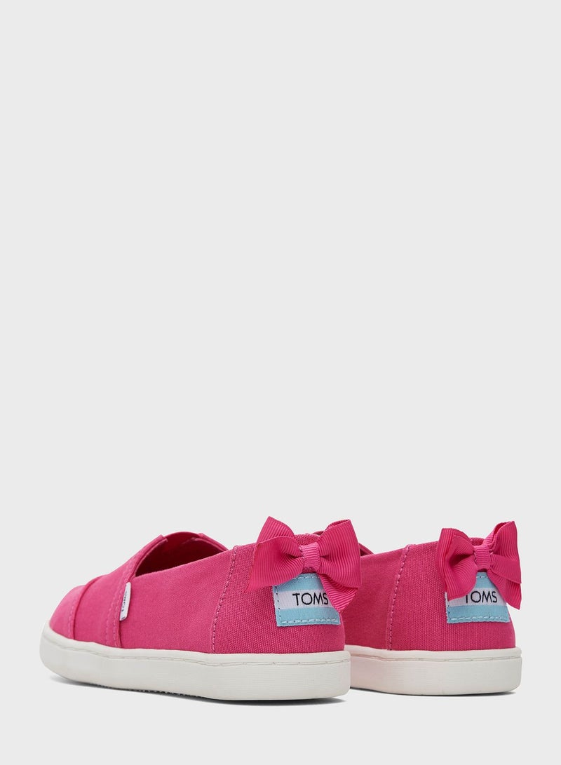 Youth Back Bow Alp Espadrille