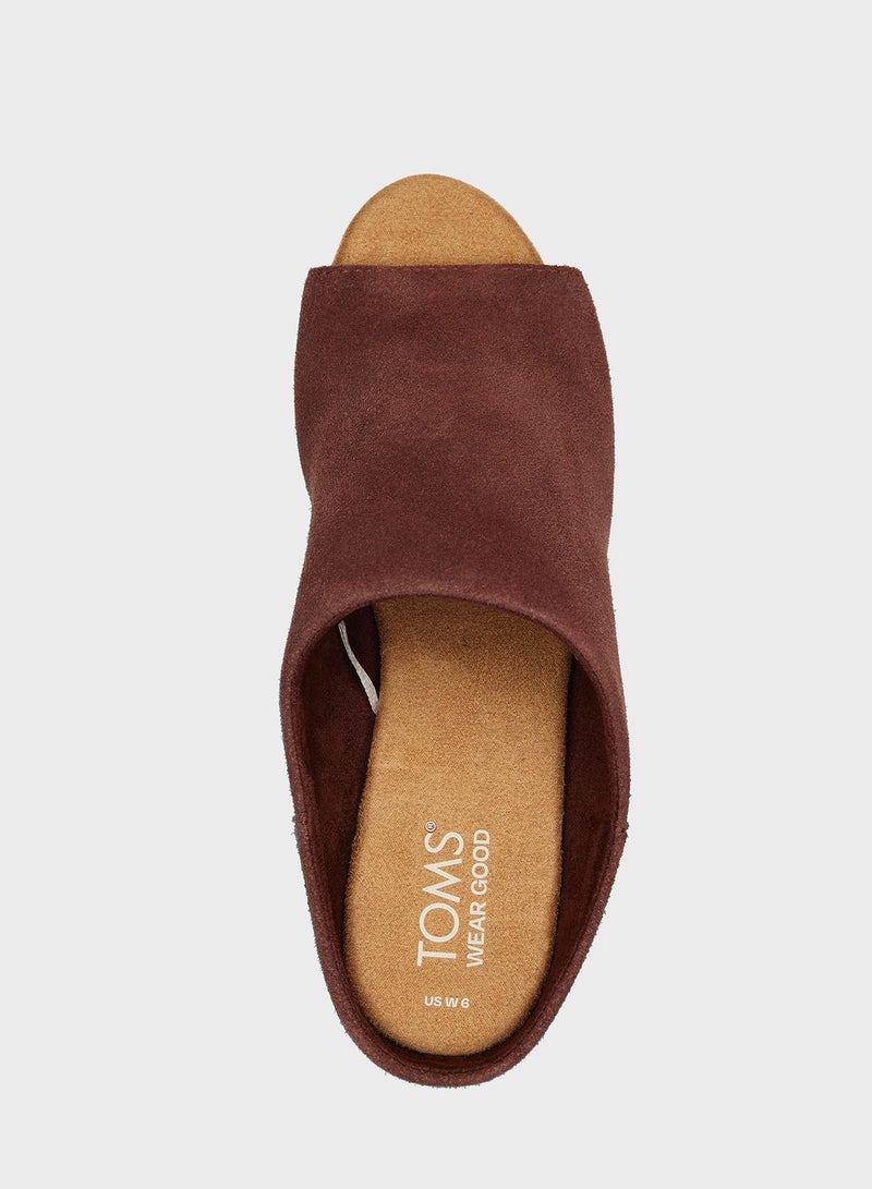 Chestnut Suede Florence Slip On