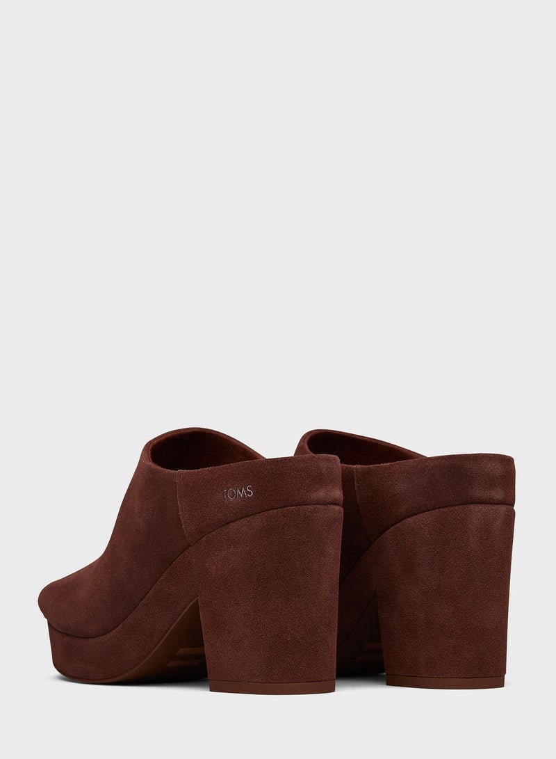 Chestnut Suede Florence Slip On