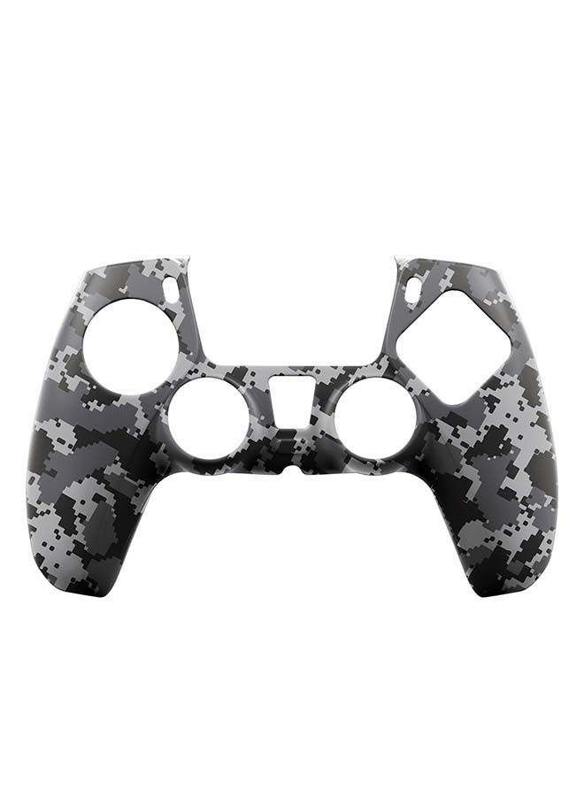 FR-TEC CAMO DIGITAL BLACK SILICONE PROTECTOR + GRIPS + DUALSENSE TOUCHPAD STICKER - PS5 CONTROLLER CUSTOM KIT