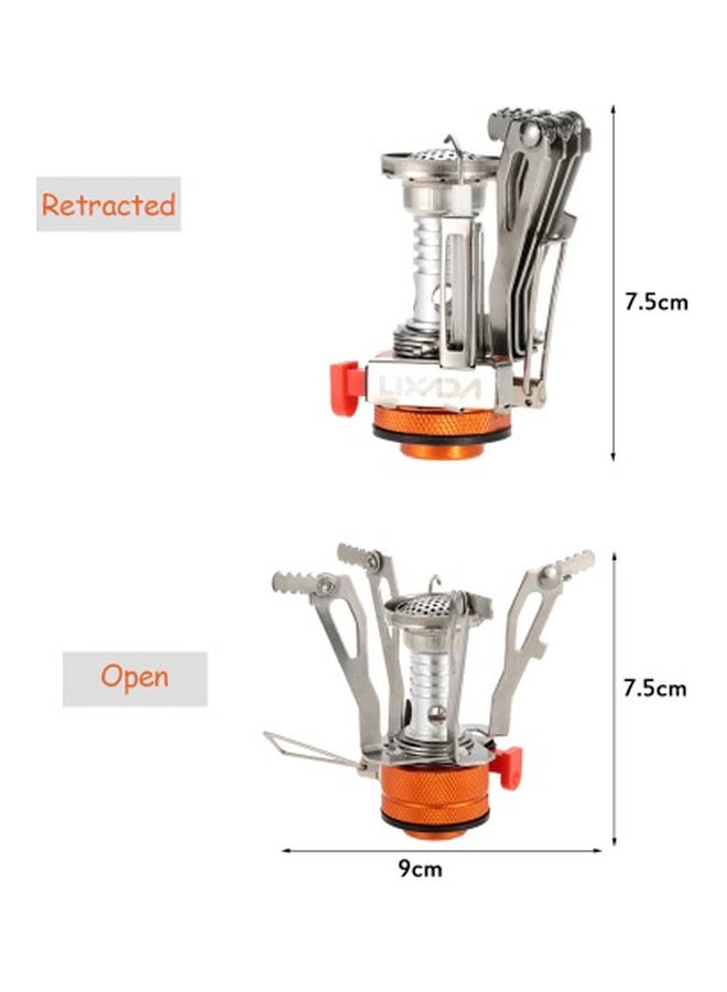 Portable Lightweight Outdoor Cooking Burner With Storage Box