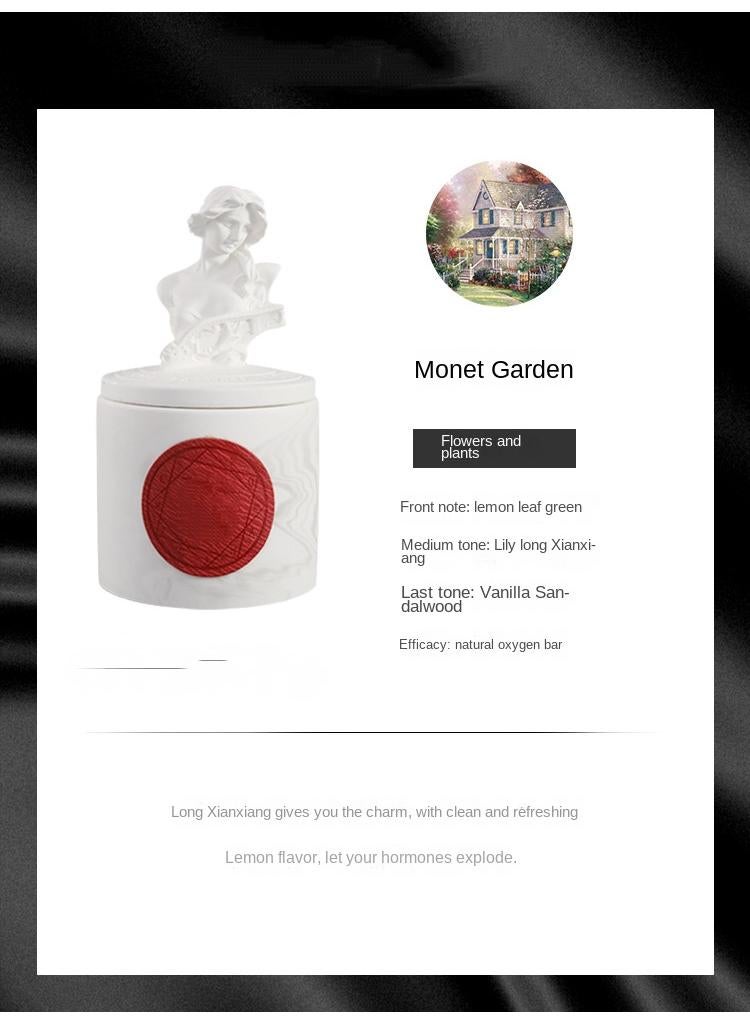 Big Statue Wedding Gift Birthday Valentine's Day Scented Candle Home Decoration