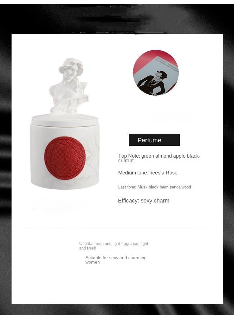 Big Statue Wedding Gift Birthday Valentine's Day Scented Candle Home Decoration