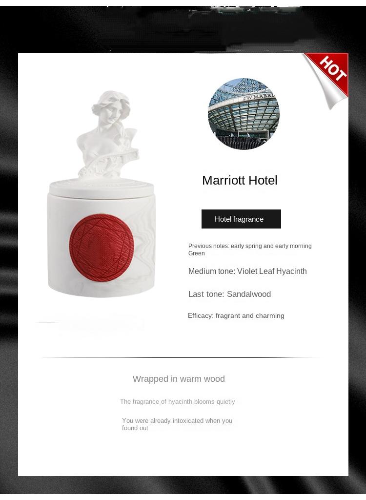 Big Statue Wedding Gift Birthday Valentine's Day Scented Candle Home Decoration