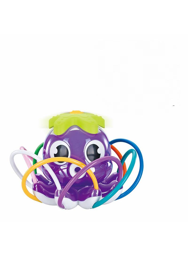 Octopus Water Spray Toys Outdoor Sprinkler Attaches To Garden Hose With Wiggle Tubes Backyard Spinning Water Toys Splashing Fun for Summer Day Toys Kids Gifts