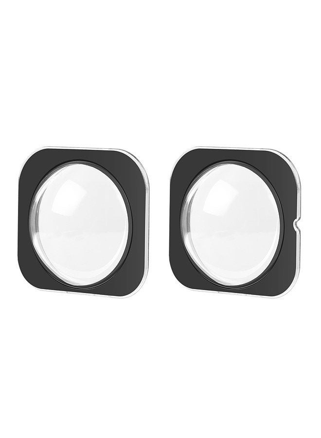 2pcs Panoramic Camera Lens Guards Lens Protective Cover Lens Protector Compatible with Insta360 X3 Camera