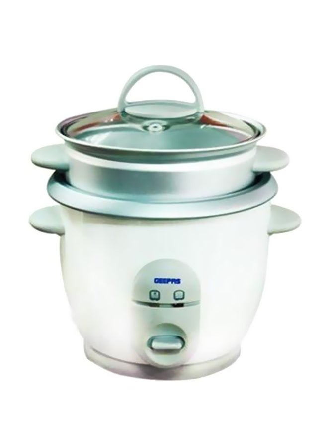 Electric Metal Rice Cooker 9 L 9.0 L GRC1828N White/Silver