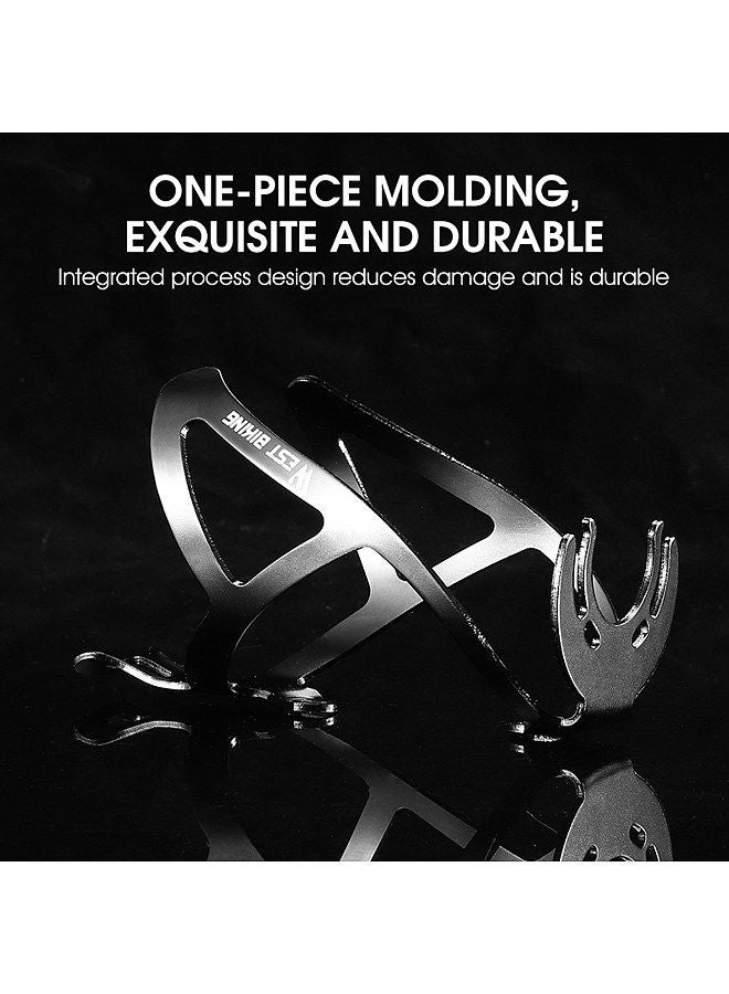 Bike Water Bottle Holder Lightweight Aluminum Alloy Bicycle Bottle Cage for Road Mountain Bikes