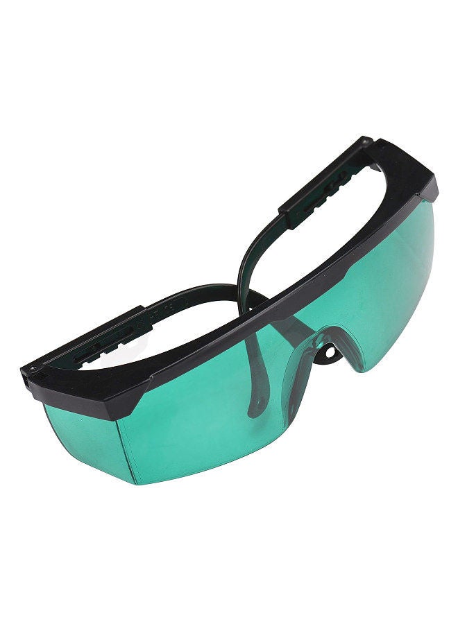 Optical Safety Goggles with Telescopic Leg 190-540nm Safety Protection Glasses Eyewear with Storage Cloth Bag and Hard Box