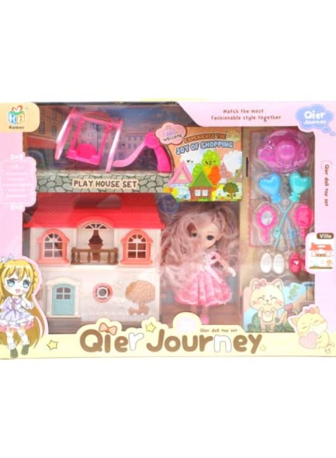 Play House Set for Girls - Spark Imagination and Create Magical Adventures - Birthday Gifts for Kids - Play and Learn