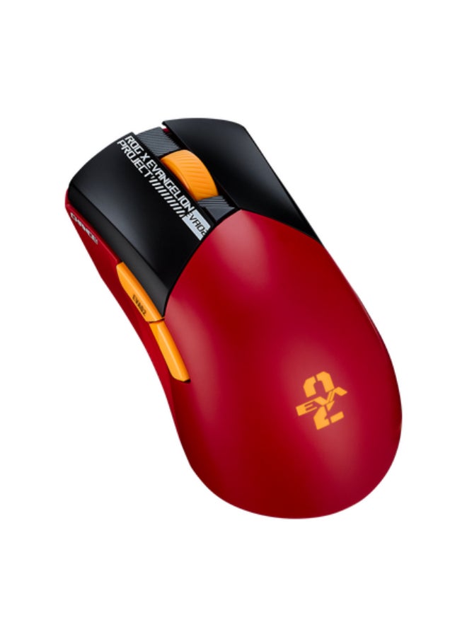 ASUS ROG Gladius III Wireless EVA-02 Edition Gaming Mouse, Tri-Mode Connectivity, AimPoint Sensor, Up to 36000 DPI Resolution, 650 IPS Max Speed, AURA Sync, 1000Hz Polling Rate | 90MP03F0-BMUA00