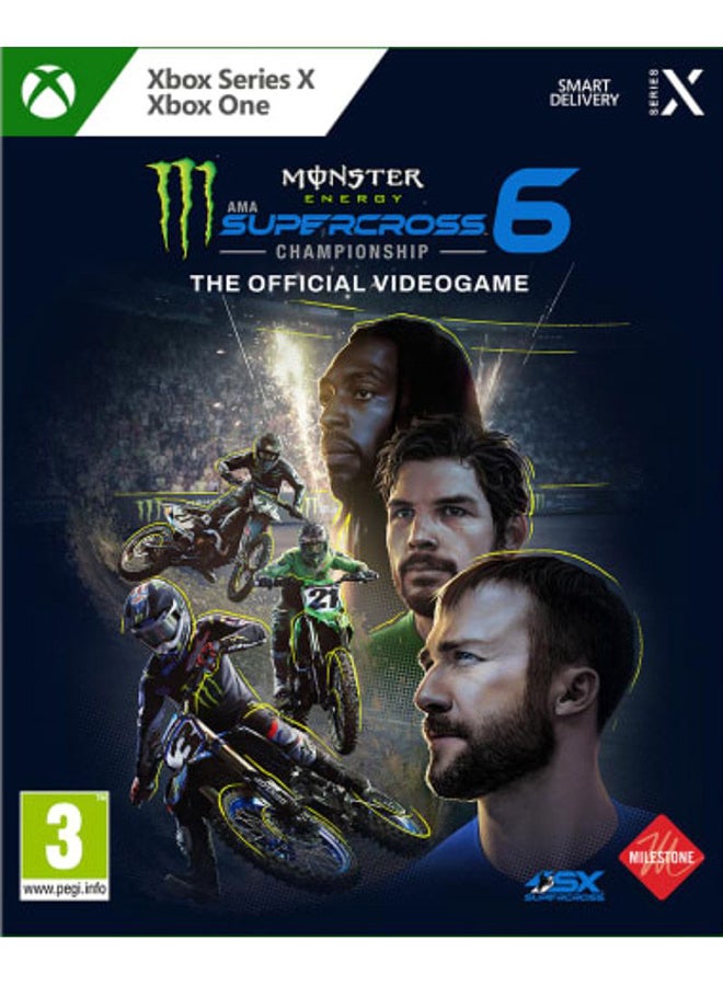 XB1/ XB SXMonster Energy Supercross - The Official Videogame 6 PEGI - Racing - Xbox One/Series X