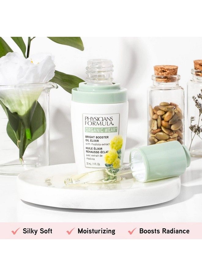 Organic Wear All Natural Bright Booster Oil Elixir : Dermatologist Tested Clinicially Tested
