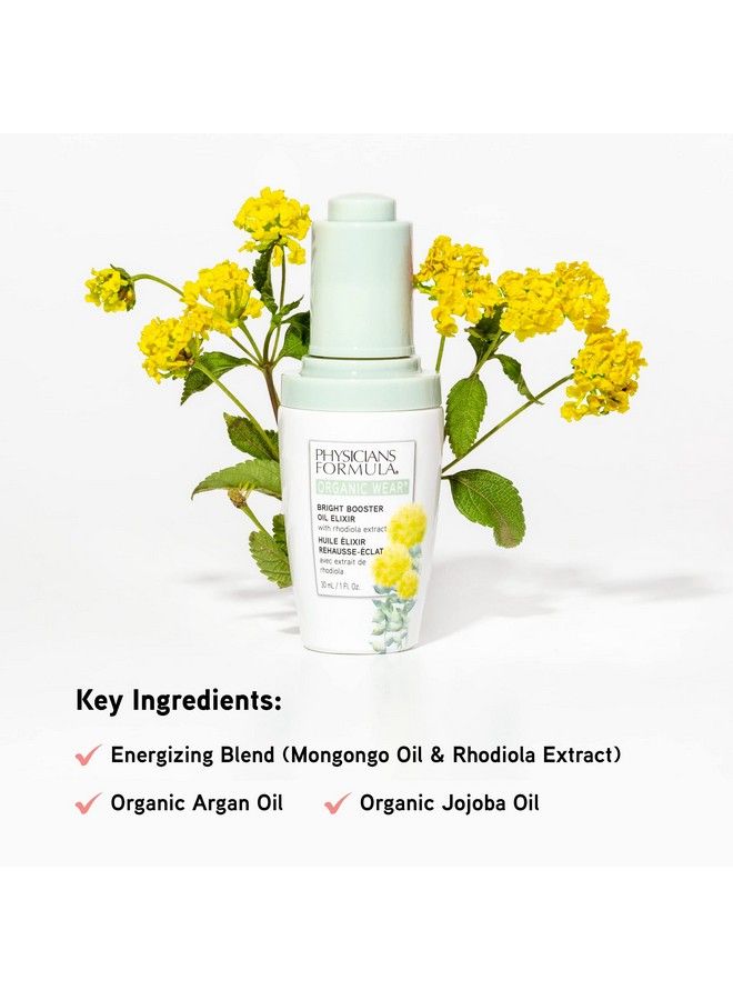 Organic Wear All Natural Bright Booster Oil Elixir : Dermatologist Tested Clinicially Tested