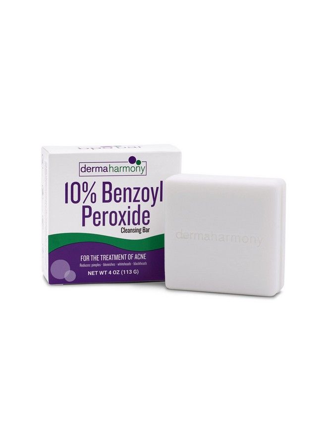 10% Benzoyl Peroxide Cleansing Bar For Acne (4 Oz)