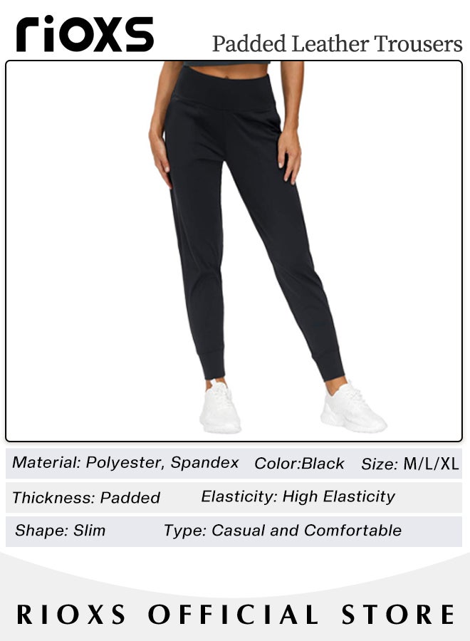 Women's Joggers Pants Lightweight Athletic Leggings Tapered Lounge Pants for Workout Yoga Running