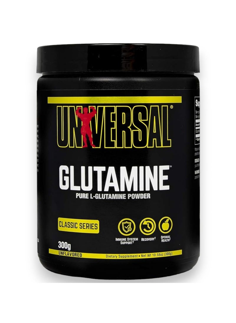 Glutamine Pure L-Glutamine Powder, 300g, 60 Servings