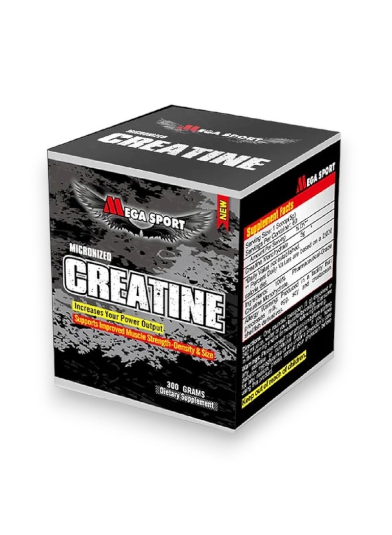 Micronized Creatine, 300gm, 60 Servings