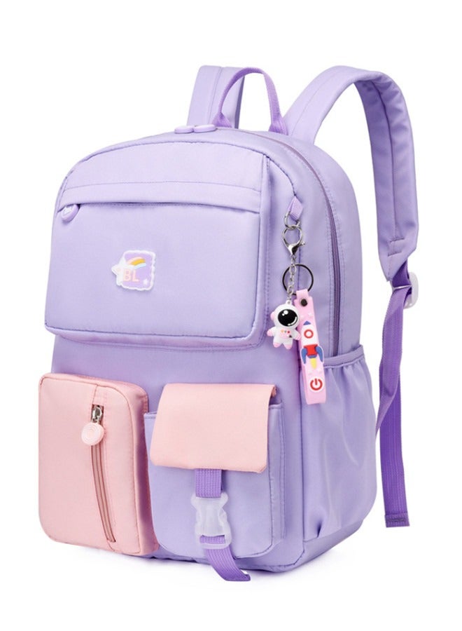 Large Capacity School Backpack Multifunction Casual Water Resistant Double Shoulder for Girls Kids Schoolbag