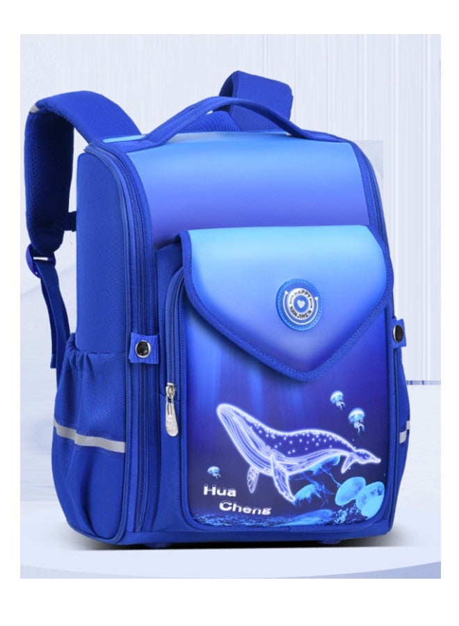 School Bookbag Durable Multi Compartment Preschool Primary Backpack for Boys Girls